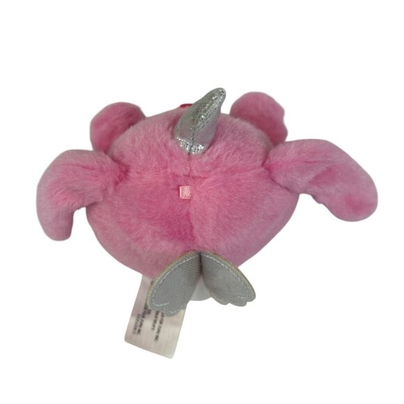 Zuru Rainbocorns Bunnycorn Surprise Flopsy 3.5in Plush Pink Bunny Unicorn - Picture 5 of 10